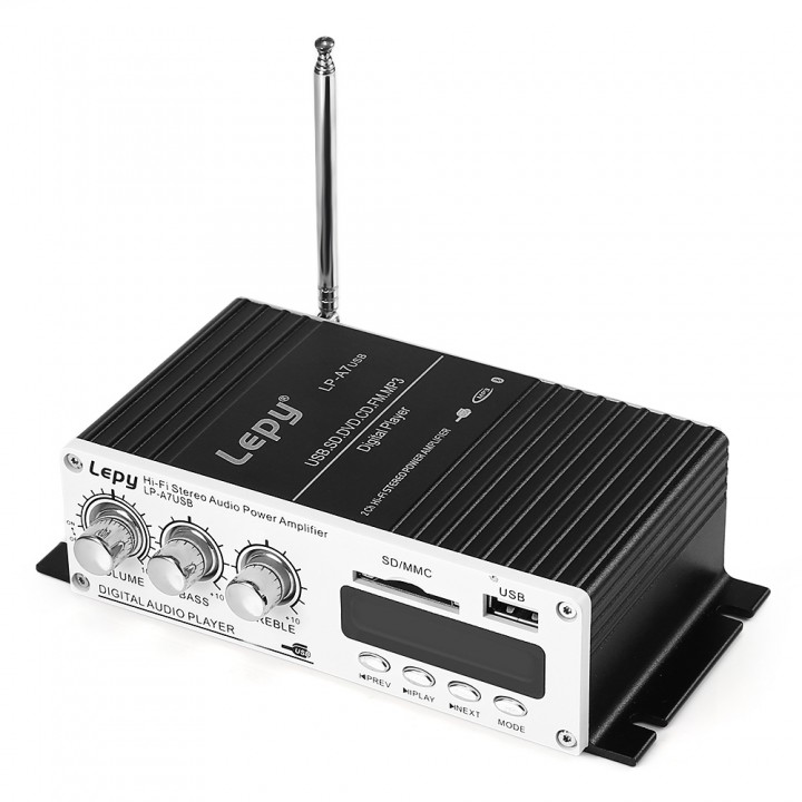 Lepy A7 Bluetooth Amplifier 2-channel HiFi Stereo