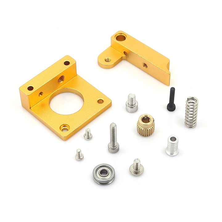 DIY MK7 MK8 i3 Extruder Aluminum Block Kit for 3D