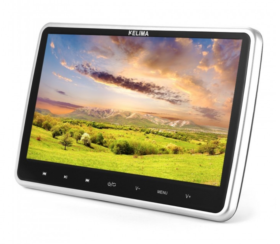 KELIMA 10.1 inch Headrest Car DVD Player with FM I