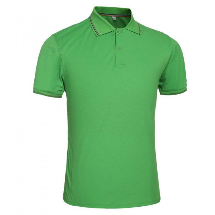 Casual Pure Color Turn-down Collar Short Sleeve Me