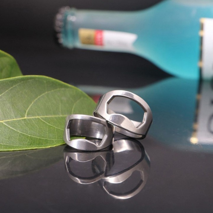 DIHE Stainless Steel Ring Bottle Opener Originalit