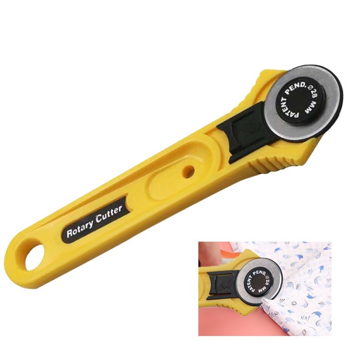 Professional Rotary Cutter for Fabric Leather Pape