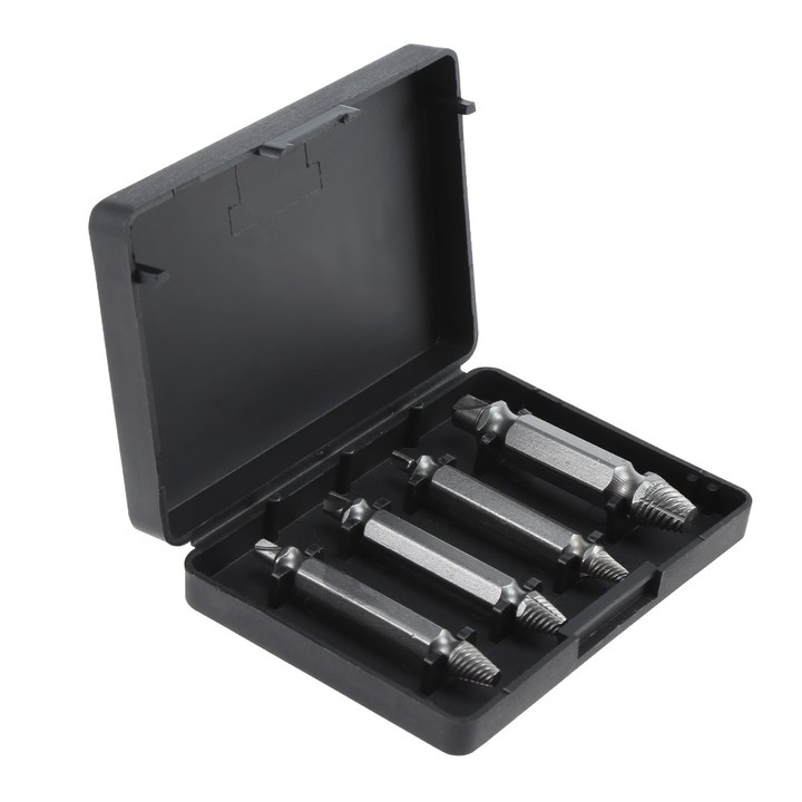 HSS Double-headed Screw Remover Extractor 4pcs