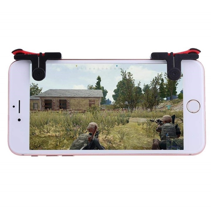 2PCS Trigger Fire Button Aim Key Eat Chicken Game