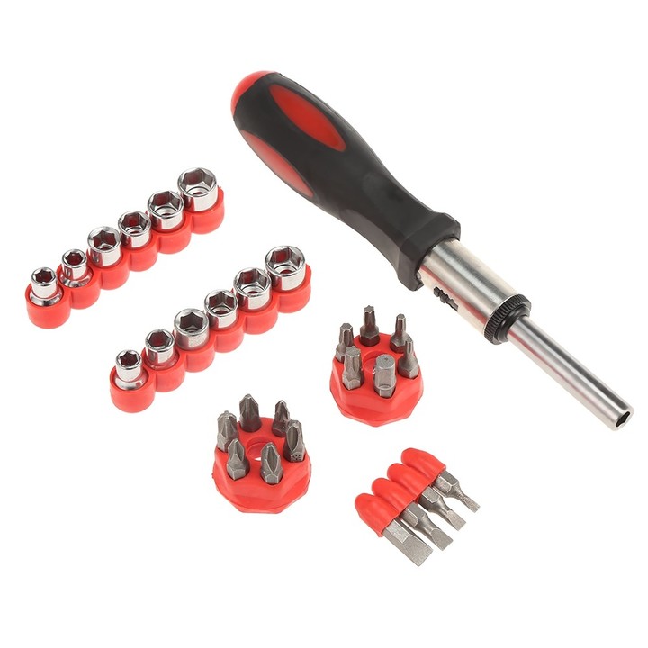 28PCS Multifunctional Screwdriver Electric Drill A