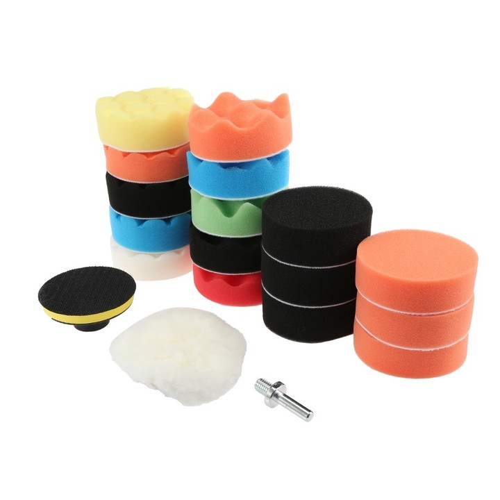 Sponge Buffing Pad Drill Polishing Car Beauty Tool