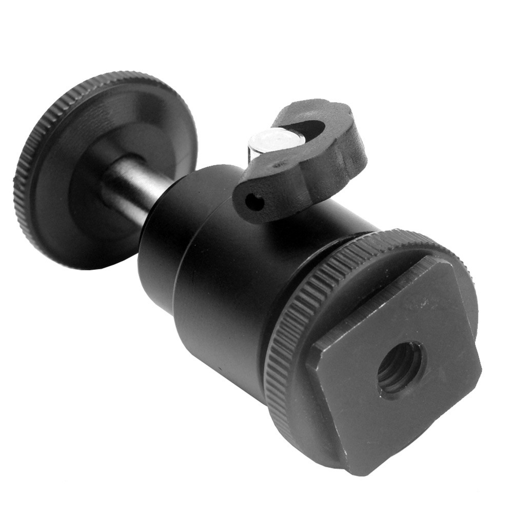 Fat Cat DSLR Ball Head Hot Shoe Adapter Mount for GoPro