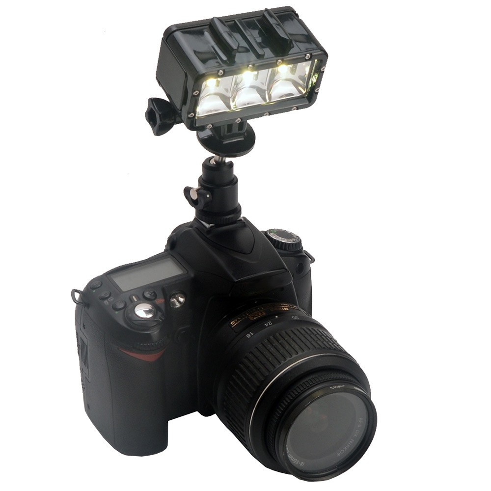 Fat Cat DSLR Ball Head Hot Shoe Adapter Mount for GoPro
