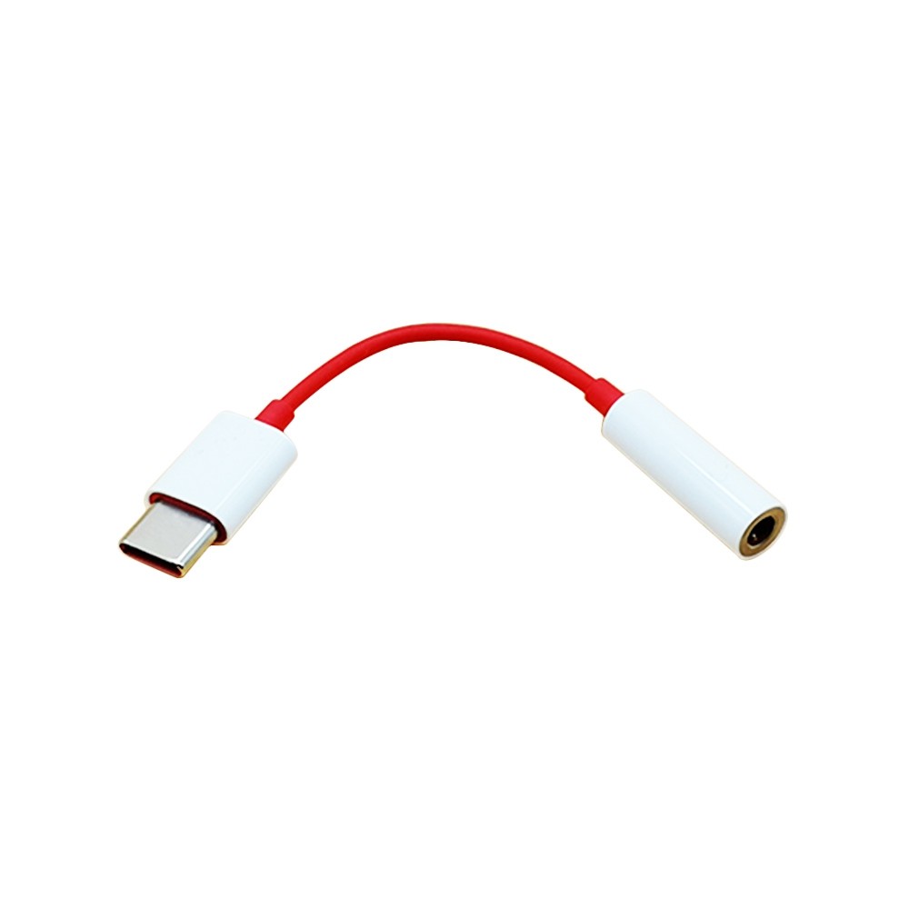Type-C to 3.5mm Jack Audio Earphone Adapter Converter for Oneplus 6T / 6 / 5T
