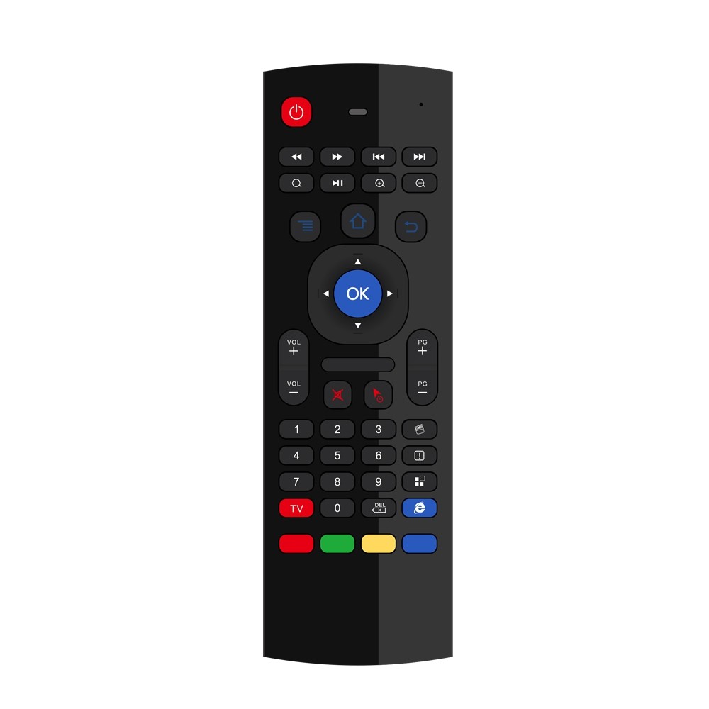 MX3 Russian Version 2.4GHz Wireless Air Mouse Mini Keyboard QWERTY Full Keyboard Infrared Intelligent Remote Control
