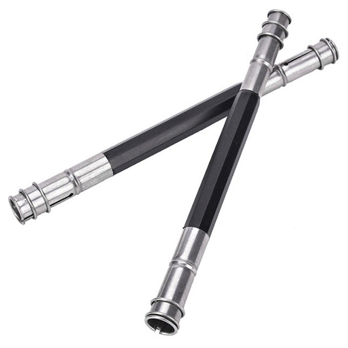 Stainless Steel Double-head Pencil Extender 5pcs