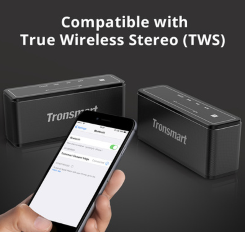Tronsmart element Mega wireless Bluetooth speaker 40W high power TWS series hi fi