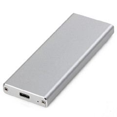 Magal Type-C USB 3.1 to M.2 NGFF HDD 10Gbps Hard Disk Box External Case for SATA Notebook