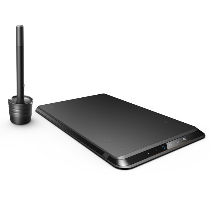 UGEE EX07 8 x 5 inch Smart Graphics Tablet 5080 LPI Resolution with P50S Drawing Pen