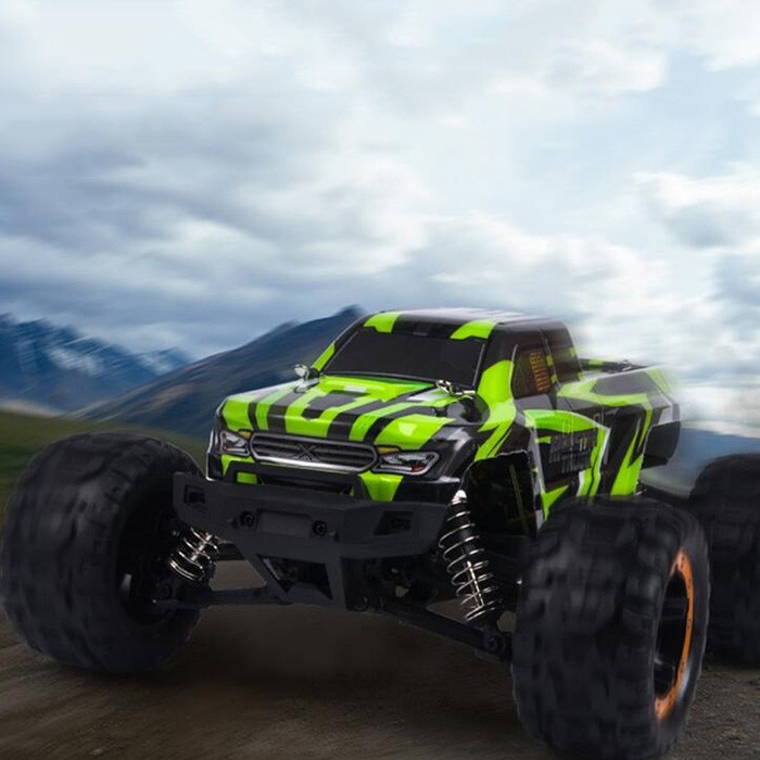 SG1601 1/16 2.4G Brushed RC Car Big Foot High Speed ​​Vehicle Models with Head Light