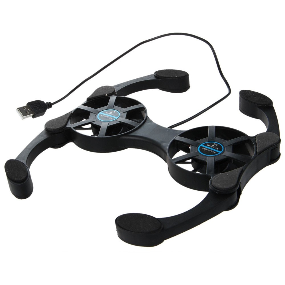 USB Mini Laptop Fan Cooler Cooling Pad Folding Coller Fan