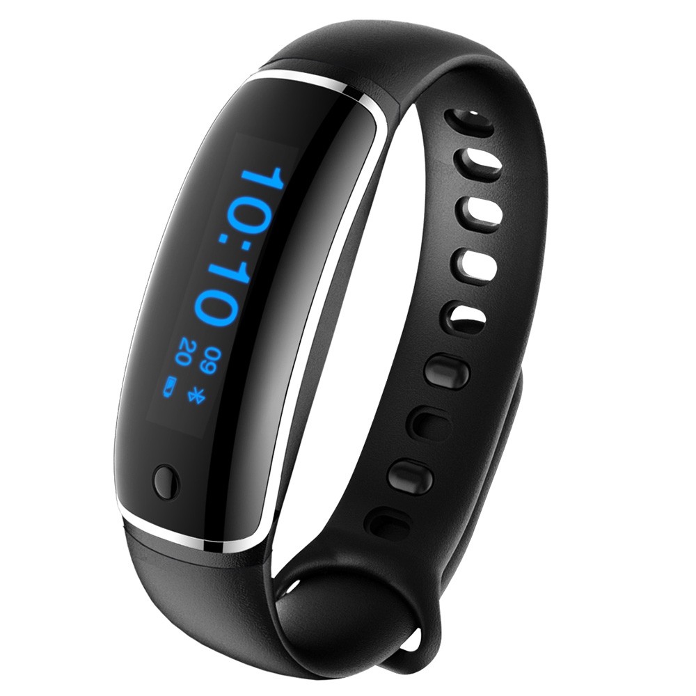 V8 Smartband IP67 Waterproof Bluetooth 4.0 Heart Rate / Blood Pressure Monitor OTA Anti-lost Pedometer Remote Camera