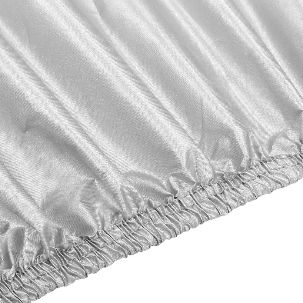Motorcycle Cover with Windproof Buckle 190D Water-resistant Sunproof Polyester for All Seasons