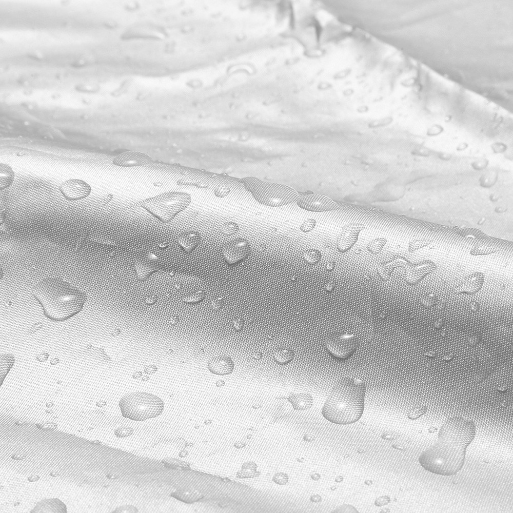 Motorcycle Cover with Windproof Buckle 190D Water-resistant Sunproof Polyester for All Seasons