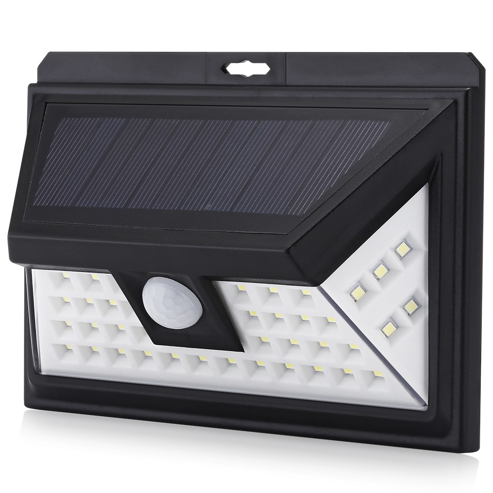 JY1805 - 44 - 30 44 LEDs Solar Motion Sensor Wall Light IP44 Waterproof for Outdoors Garden Yard
