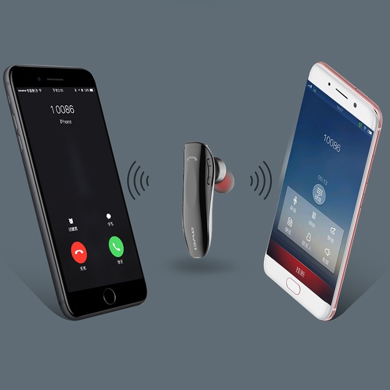AWEI N1 Single Wireless Bluetooth Headphone Portable Headset