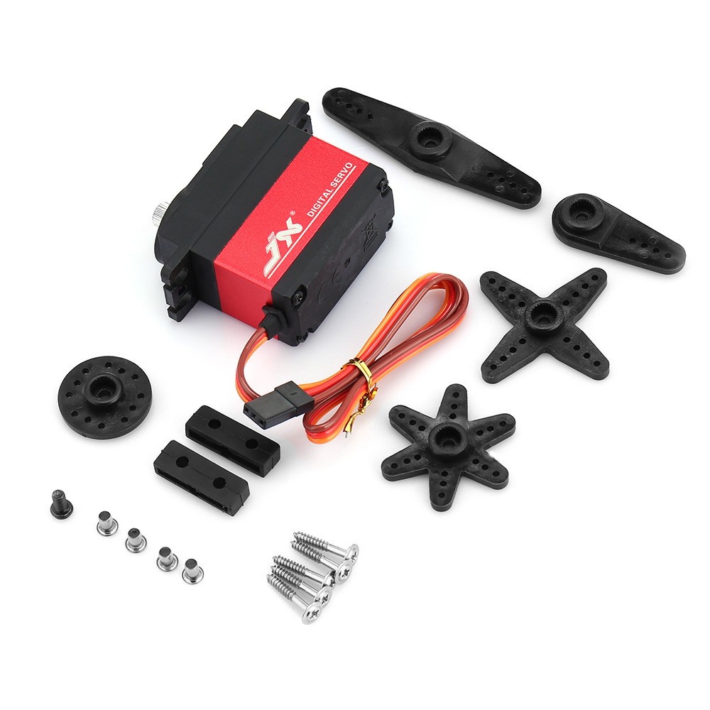 JX PDI - 6221MG Full Metal Gear 4.8 - 6V 0.16sec/60-degree Digital Servo for 1/10 1/8 RC Car