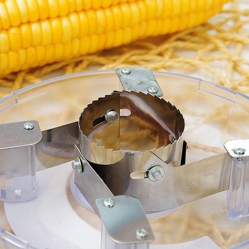 Creativity Kitchen Tool Round Shape Corn Peelers Corn Grain Separator Corn Stripping (Round)