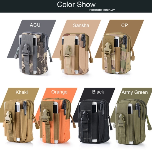 2020 Hot Military Tactical Molle Pouch Belt Waist Waist Fanny Pack Phone Pocket