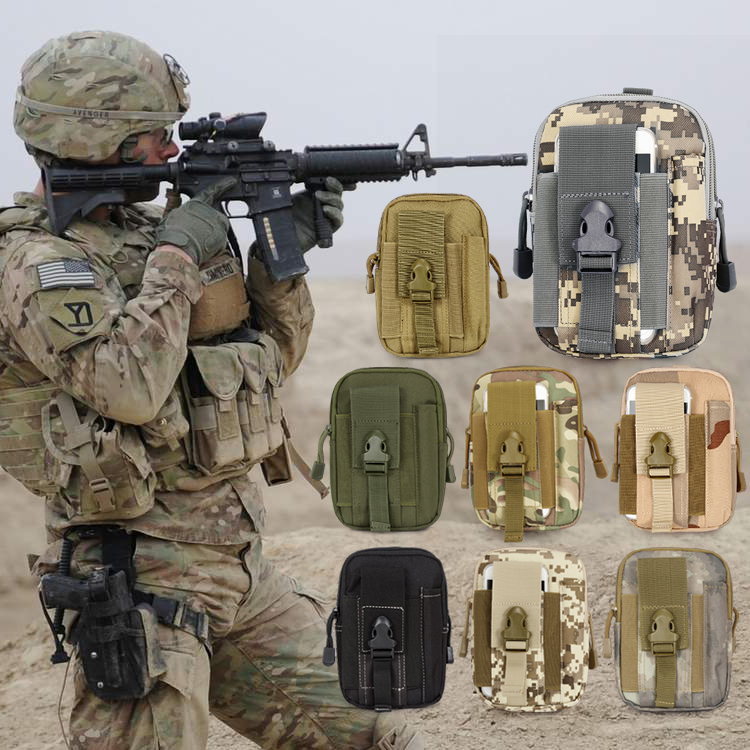 2020 Hot Military Tactical Molle Pouch Belt Waist Waist Fanny Pack Phone Pocket
