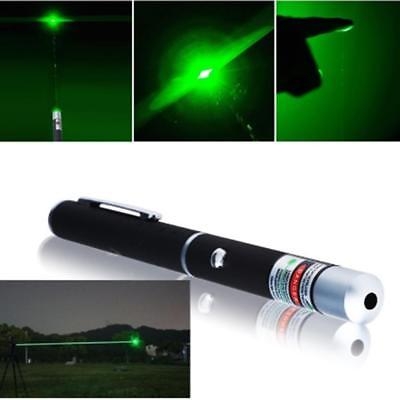 Powerful 5mW 532nm Green Beam Laser Pointer Pen Light