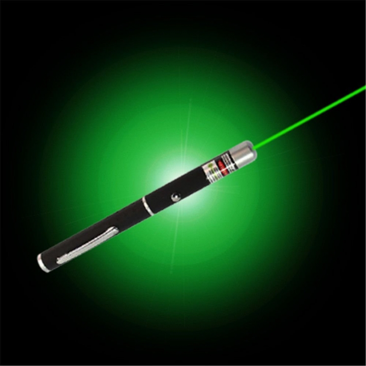 Powerful 5mW 532nm Green Beam Laser Pointer Pen Light