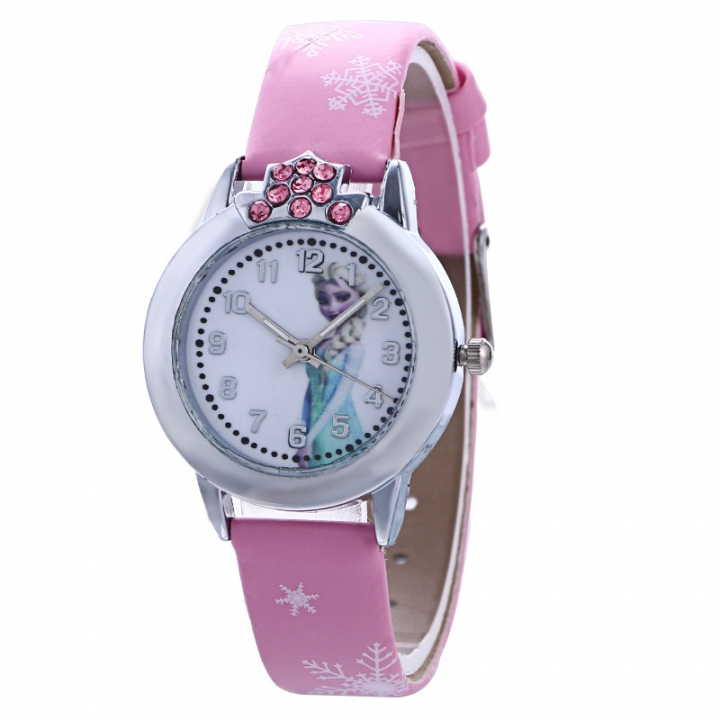 Cartoon Children Watch Princess Watches Fashion Kids