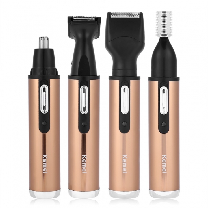 4 In1 Rechargable Hair  Clipper Electric Shaver Beard Face Eyebrows Shaving Tondeuse Trimmer