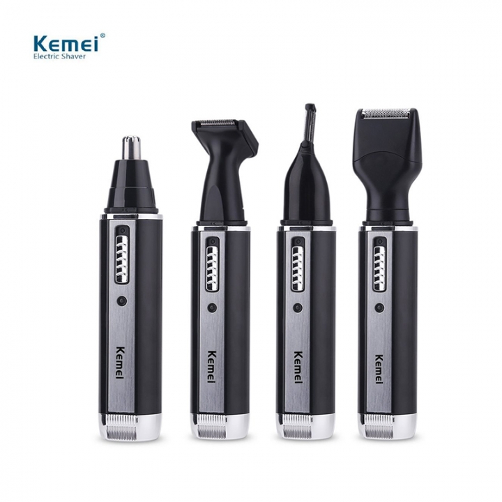 4 in 1 Rechargeable  men trimer ear face eyebrow nose hair removal eyebrow Trimmer