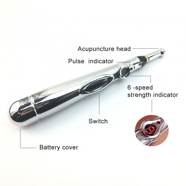 Electric Acupuncture Magnet Therapy Heal Massage Pen Meridian Energy Pen