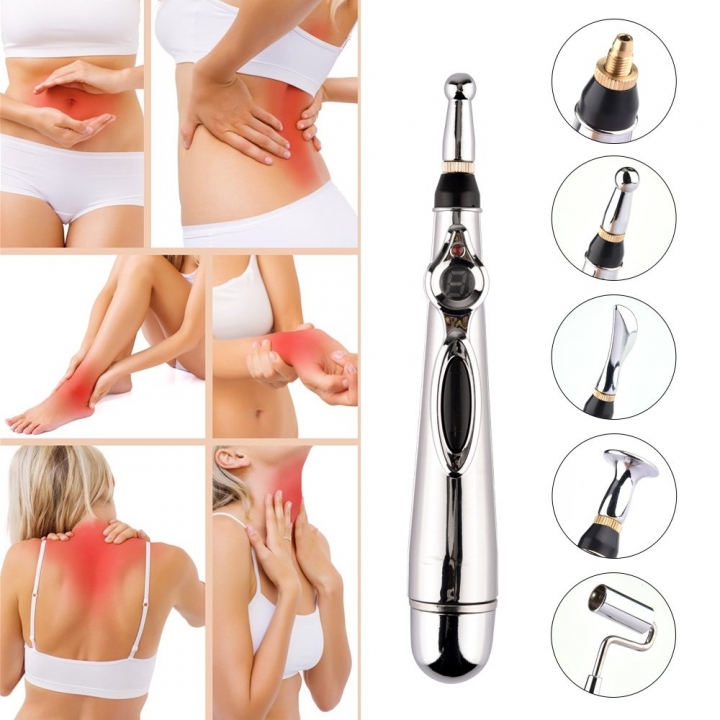 Electric Acupuncture Magnet Therapy Heal Massage Pen Meridian Energy Pen