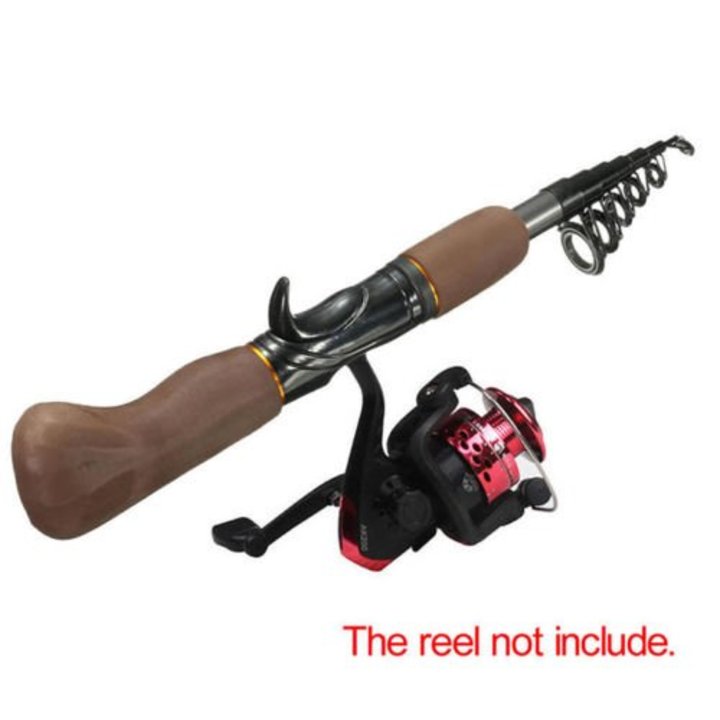 Portable Carbon Fiber Telescope Fishing Rod Sea Rock Travel Spinning Pole New