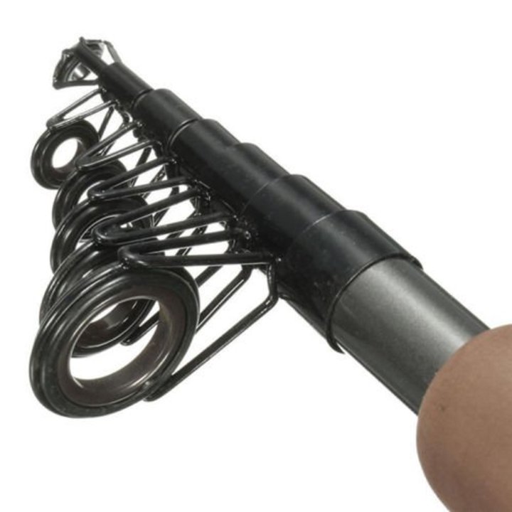 Portable Carbon Fiber Telescope Fishing Rod Sea Rock Travel Spinning Pole New