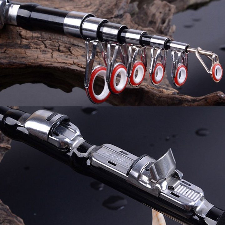 Mini Portable Pocket Pen Shape Fishing Rod Pole Waterproof and anti-corrosion（1.5M）