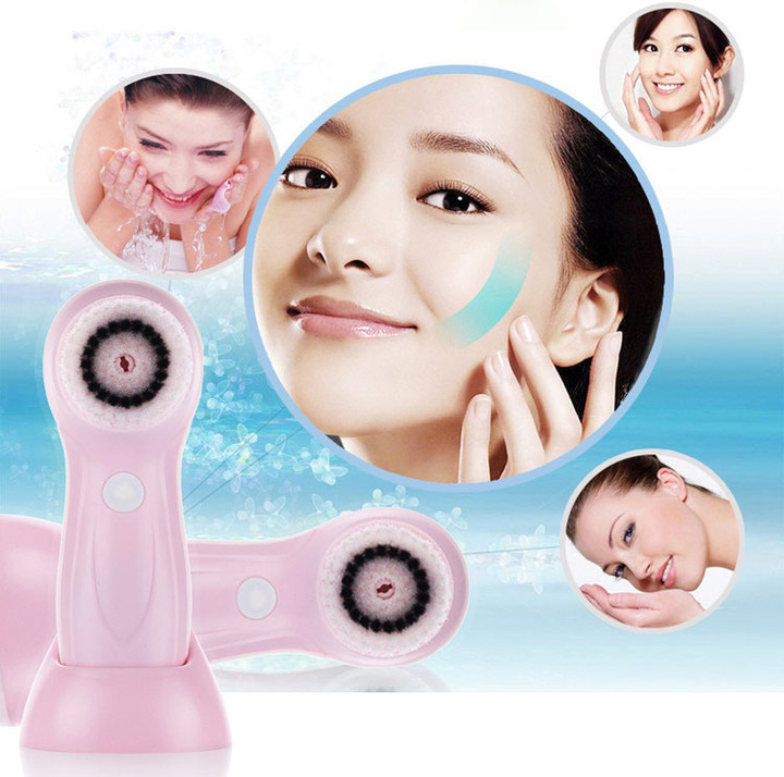 Cleaning Face Cleaner Vibrate Waterproof Blackhead Removal Facial Brush Soft Cleaners Massager
