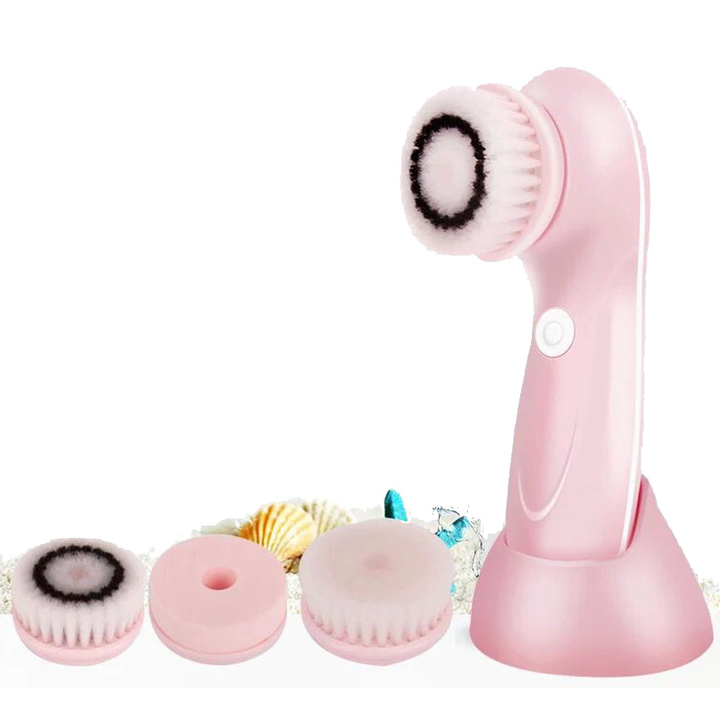 Cleaning Face Cleaner Vibrate Waterproof Blackhead Removal Facial Brush Soft Cleaners Massager