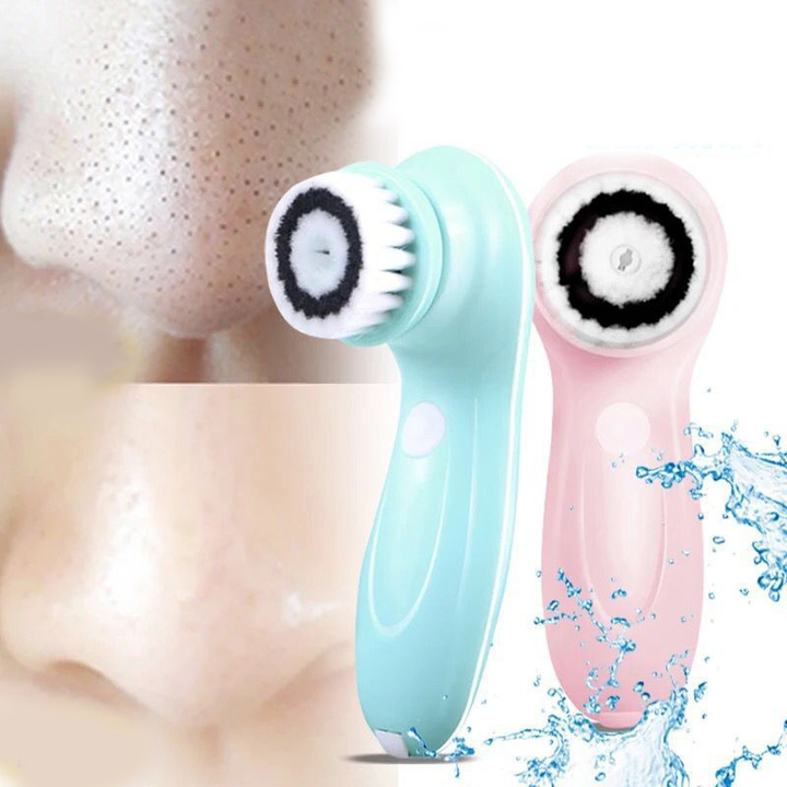 Cleaning Face Cleaner Vibrate Waterproof Blackhead Removal Facial Brush Soft Cleaners Massager