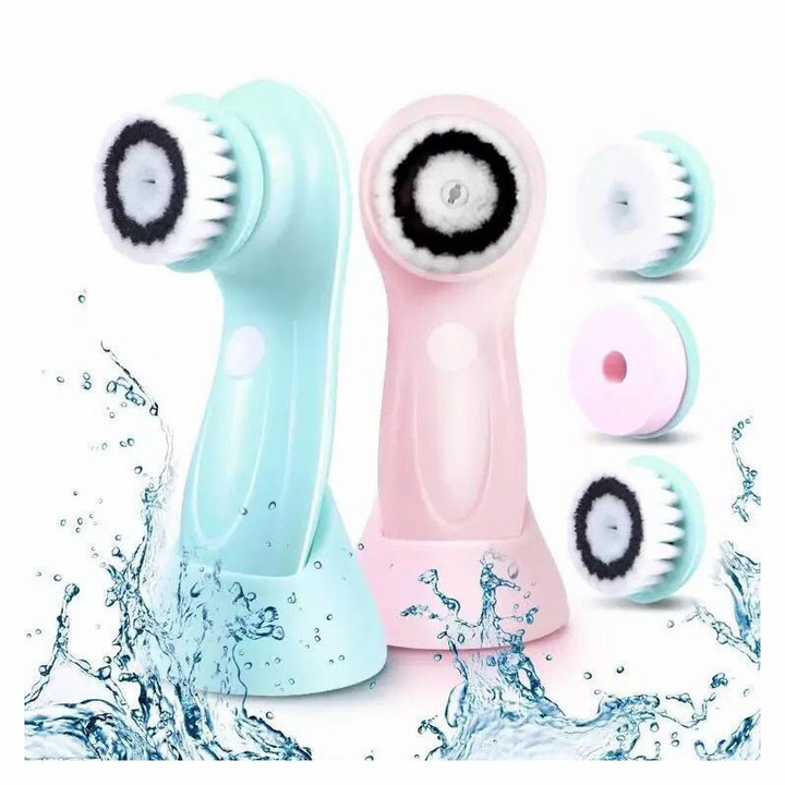 Cleaning Face Cleaner Vibrate Waterproof Blackhead Removal Facial Brush Soft Cleaners Massager