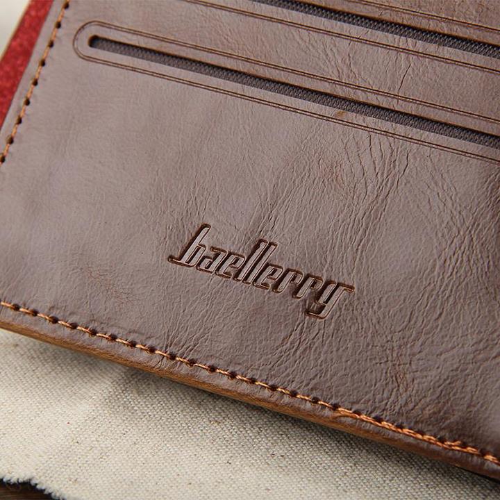Vintage Leather Men Wallets Hollow Out Male Purse Clutch Hasp Male Money Bag Slim Wallet Coin Pocket