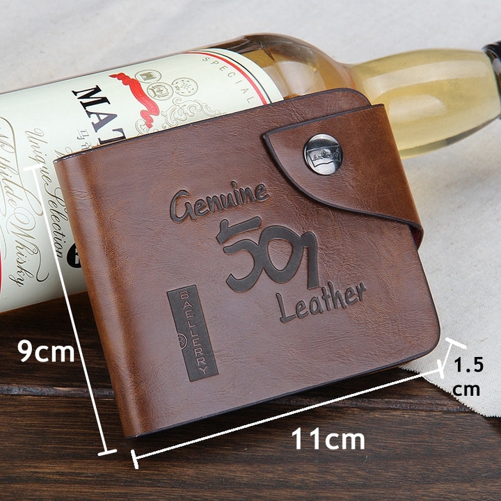 Vintage Leather Men Wallets Hollow Out Male Purse Clutch Hasp Male Money Bag Slim Wallet Coin Pocket