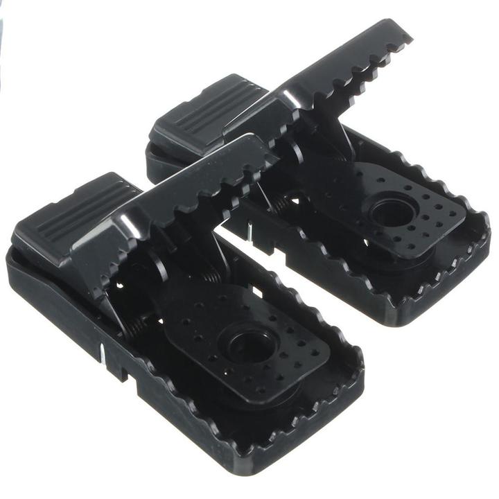 2Pcs High Qulity Reusable Rat Catching Mice Mouse Traps Mousetrap Bait Snap Spring Rodent Catcher