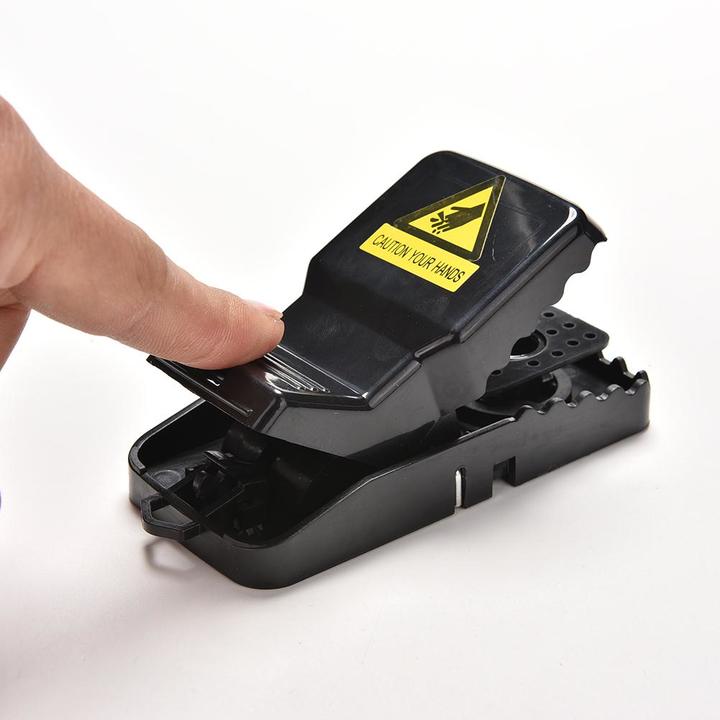 2Pcs High Qulity Reusable Rat Catching Mice Mouse Traps Mousetrap Bait Snap Spring Rodent Catcher