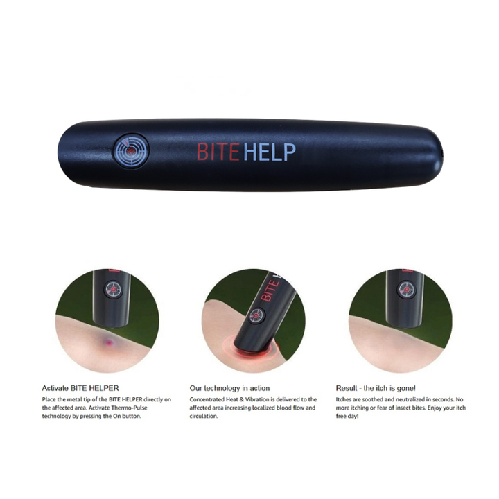 Mosquito Itch Reliever Bite Helper Itching Relief Pen Child Adult Face Body Massager Mosquito Relief
