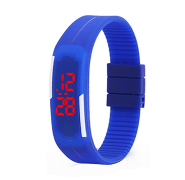 Wholesale and Retail Smart Watch LED Digital Bracelet Watch Sport Strap Wristwatch for Men Women