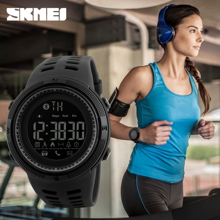 Skmei Fashion Sports Wristwatch Bluetooth Pedometer Calories Chronograph Classic Smart Digital Watch